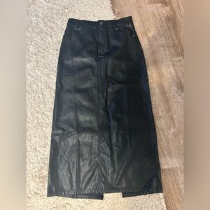 black free people skirt -NWT